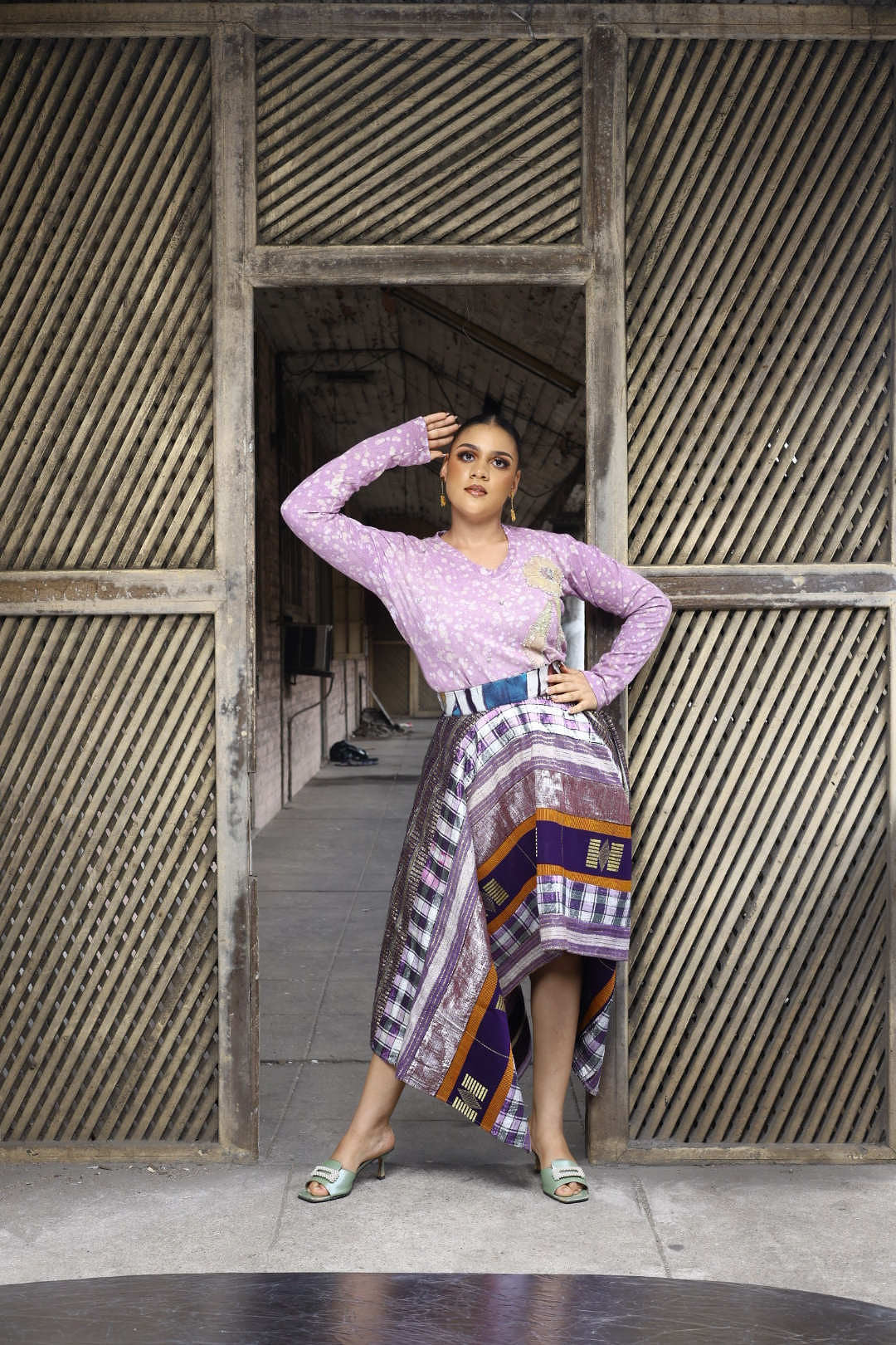 Bisola Asooke Skirt