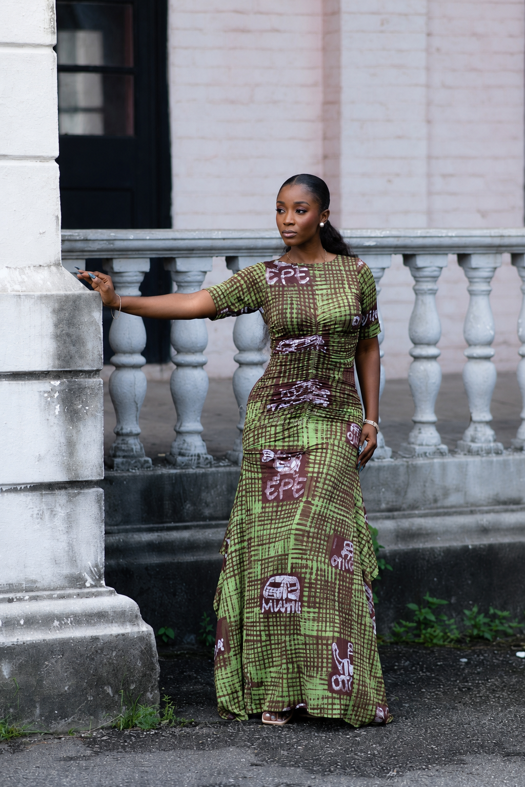 EKO IV MESH DRESS