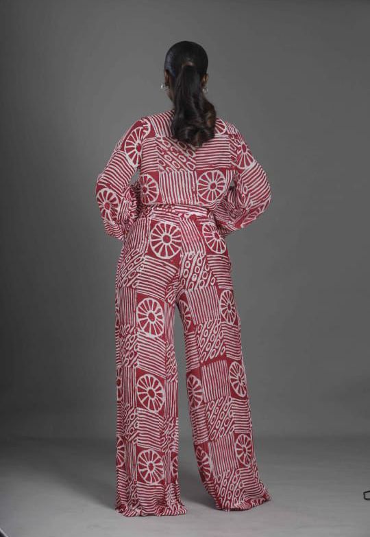 Farah Pant set (Pink)