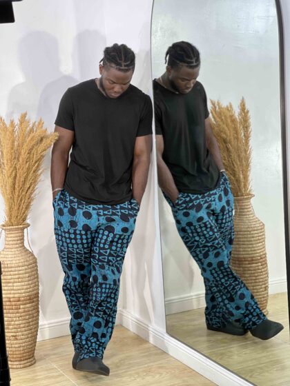 Ola Linen adire pants